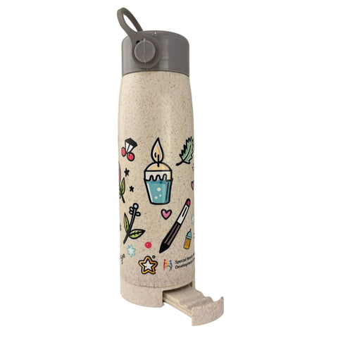 Flasks designs exclusive created by Special Needs Students