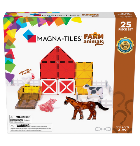 Magna-Tiles Farm Animals 25pc set