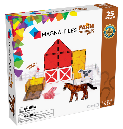 Magna-Tiles Farm Animals 25pc set