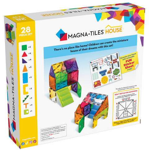 Magna-Tiles House 28-Piece Set