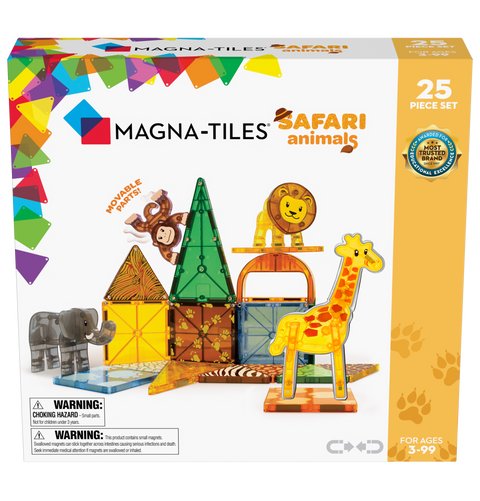 Magna-Tiles Safari clear 25pcs L
