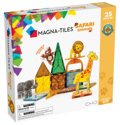 Magna-Tiles Safari clear 25pcs L