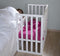 Childhome Bedside Crib Beech White