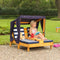 Double Chaise Lounge with Cup Holders - Honey & Navy - www.toybox.ae