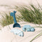 Sand play set 3 pcs Deer friends Blue - www.toybox.ae