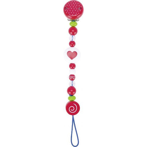 Soother Chain Heart - www.toybox.ae