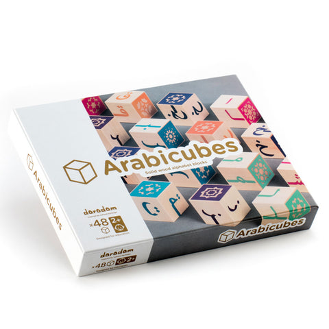Daradam ARABICUBES, Arabic Alphabet Blocks - www.toybox.ae