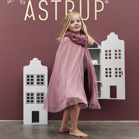 TULLE CAPE -DUSTY ROSE 3-5 YRS - www.toybox.ae
