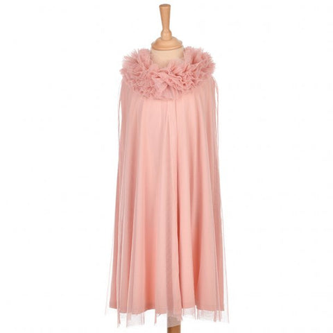 TULLE CAPE -DUSTY ROSE 3-5 YRS - www.toybox.ae