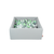 Square Ball Pit 120x120x50 W400 Balls (Lime, White, Grey, Transparent) - www.toybox.ae
