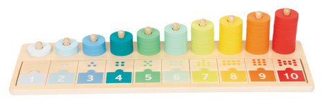 Lelin 1-10 Counting and Matching Board - www.toybox.ae