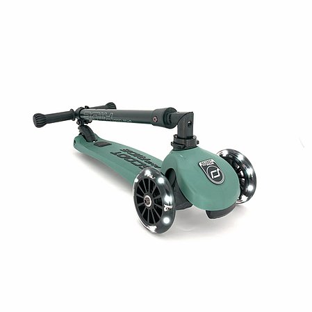 Scoot&Ride Highwaykick 3 LED Forest - www.toybox.ae