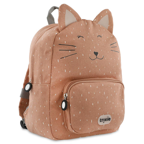 Trixie - School Starter Set - Backpack Regular 12-Inch/7.5L + Leakproof Lunch Box With Clips - Mrs. Cat