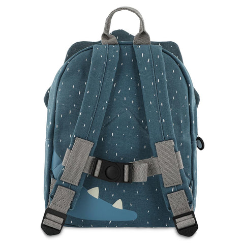 Trixie - School Essential Set -  Backpack 12-Inch/7.5L + Stainless Steel Bottle 500ml - Mr. Triceratops