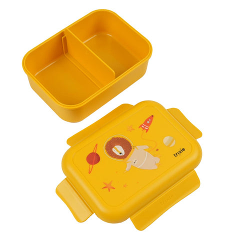 Trixie - School Starter Set - Backpack Regular 12-Inch/7.5L + Leakproof Lunch Box With Clips - Mr. Lion