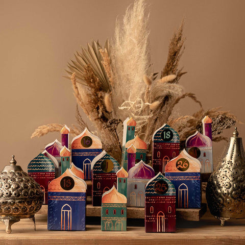 Ramadan Calendar for Crafting – Houses Set