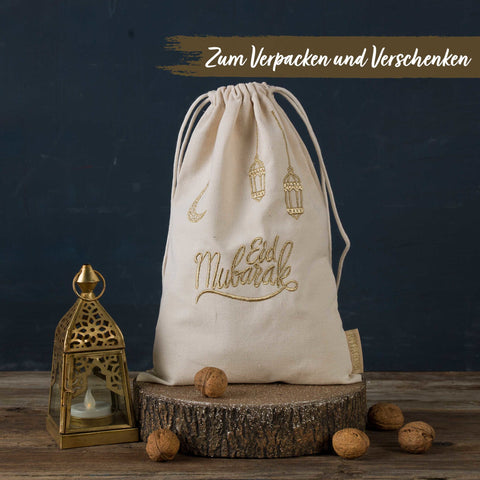 Ramadan linen bags - set of 3 - set 2