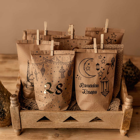 30 Printed Bags for Ramadan