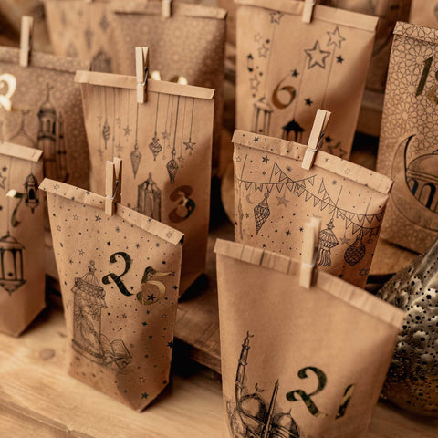 30 Printed Bags for Ramadan
