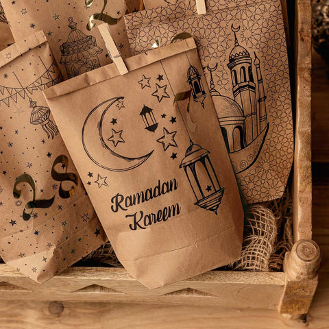 30 Printed Bags for Ramadan