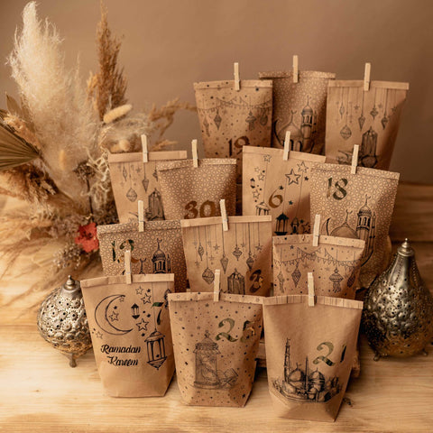 30 Printed Bags for Ramadan