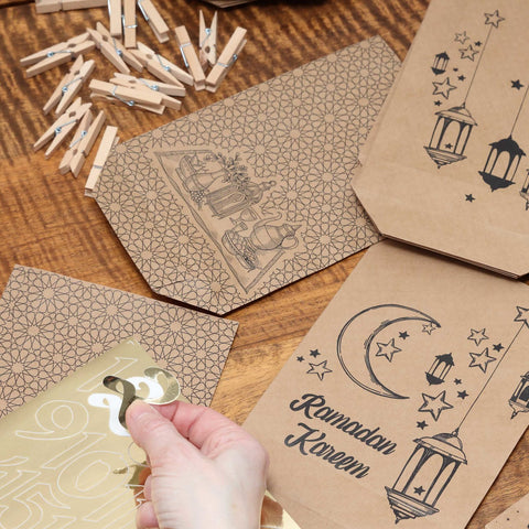 30 Printed Bags for Ramadan
