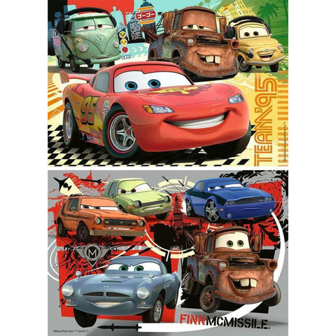 Cars New Adventure 2×24‑Piece Kids Jigsaw Puzzle Set