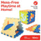 MOON Kids Puzzle Activity Floor Mat -  9PCS W/BORDERS - OCEAN WORLD
