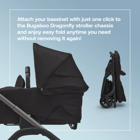 Dragonfly bassinet 1.1 Midnight Black