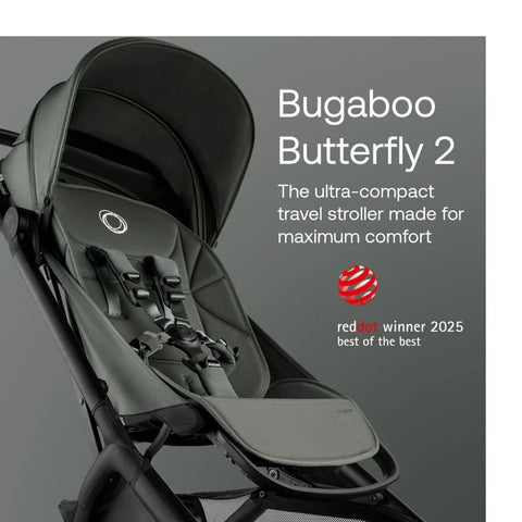 Bugaboo - Butterfly 2 Complete Stroller - Midnight Black