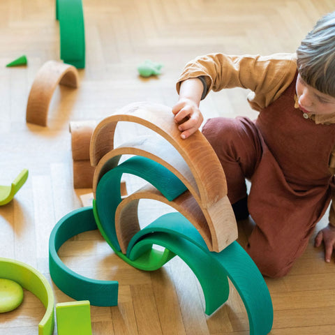 GRIMM'S Large Rainbow Forest Green