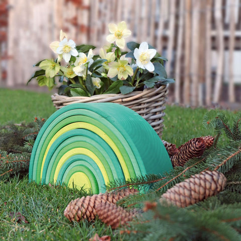 GRIMM'S Large Rainbow Forest Green