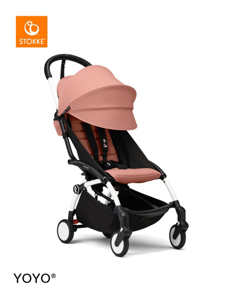 Stokke YOYO3 Frame 6+  Ginger Bundle