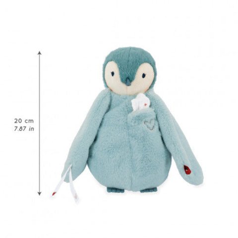 KISSING PLUSH PENGUIN GREEN