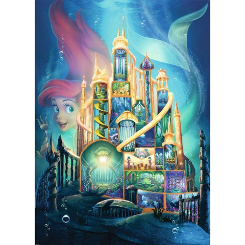 Disney Castle Collection: Ariel 1000‑Piece Jigsaw Puzzle