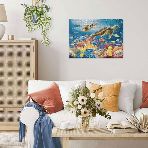 Blue Underwater World 1000 Piece Jigsaw Puzzle