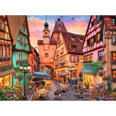Bavarian Romance 500 Piece Jigsaw Puzzle for Adults