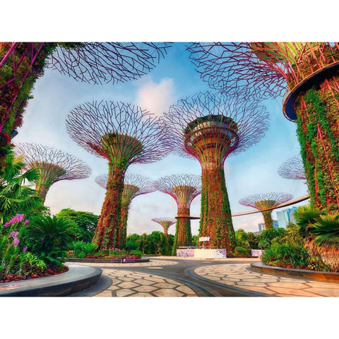 Garden By The Bay at Singapore 1500 Piece Jigsaw Puzzle