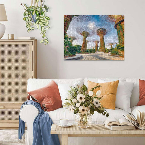 Garden By The Bay at Singapore 1500 Piece Jigsaw Puzzle