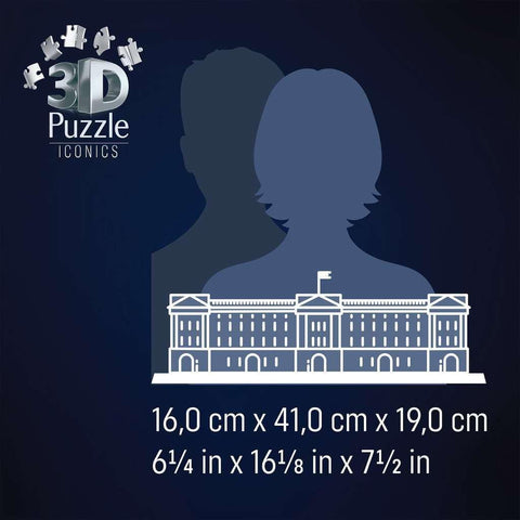 Iconics Buckingham Palace Light Up 216 Piece 3D Puzzle