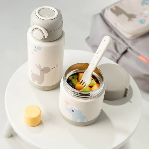 Done By Deer Insulated Food Jar Celebration Sand 300ml