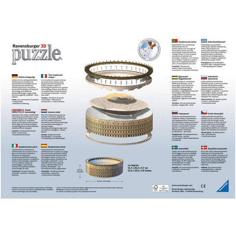 Colosseum 3D Puzzle 216 Pieces