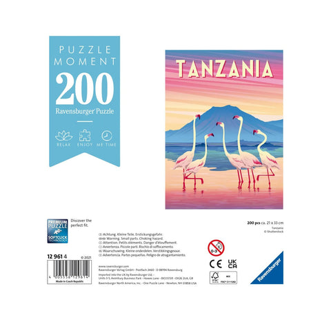 Tanzania 200 Piece Jigsaw Puzzle for Kids