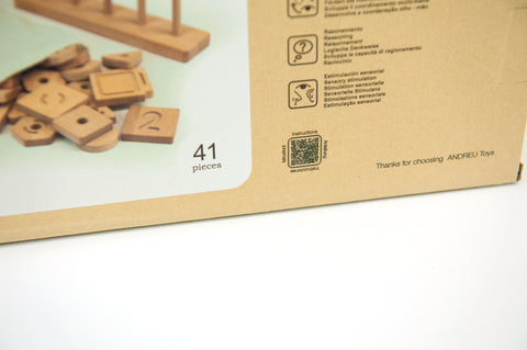 Andreu Toys - Sensory Geo String Shapes