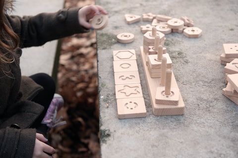 Andreu Toys - Sensory Geo String Shapes