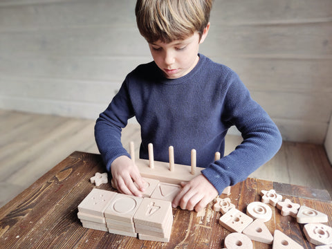 Andreu Toys - Sensory Geo String Shapes