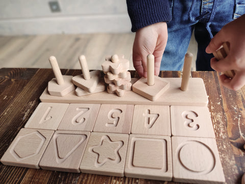 Andreu Toys - Sensory Geo String Shapes