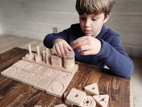 Andreu Toys - Sensory Geo String Shapes