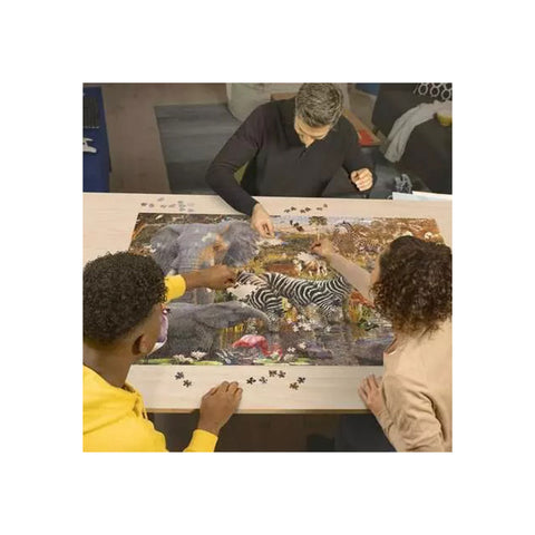 African Animal World 3000 Piece Jigsaw Puzzle