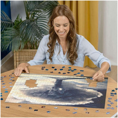 Mount Etna Volcano 1000 Piece Jigsaw Puzzle for Adults